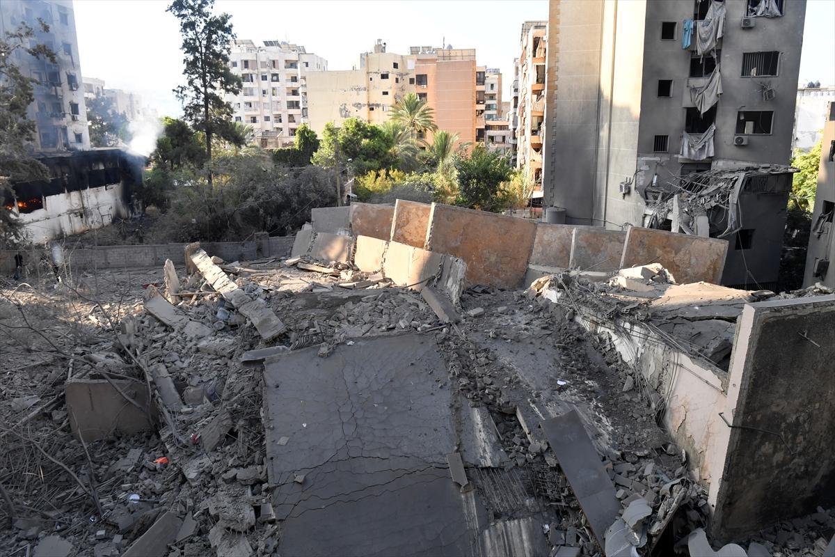 İsrail'in Dahiye'ye yönelik saldırıları