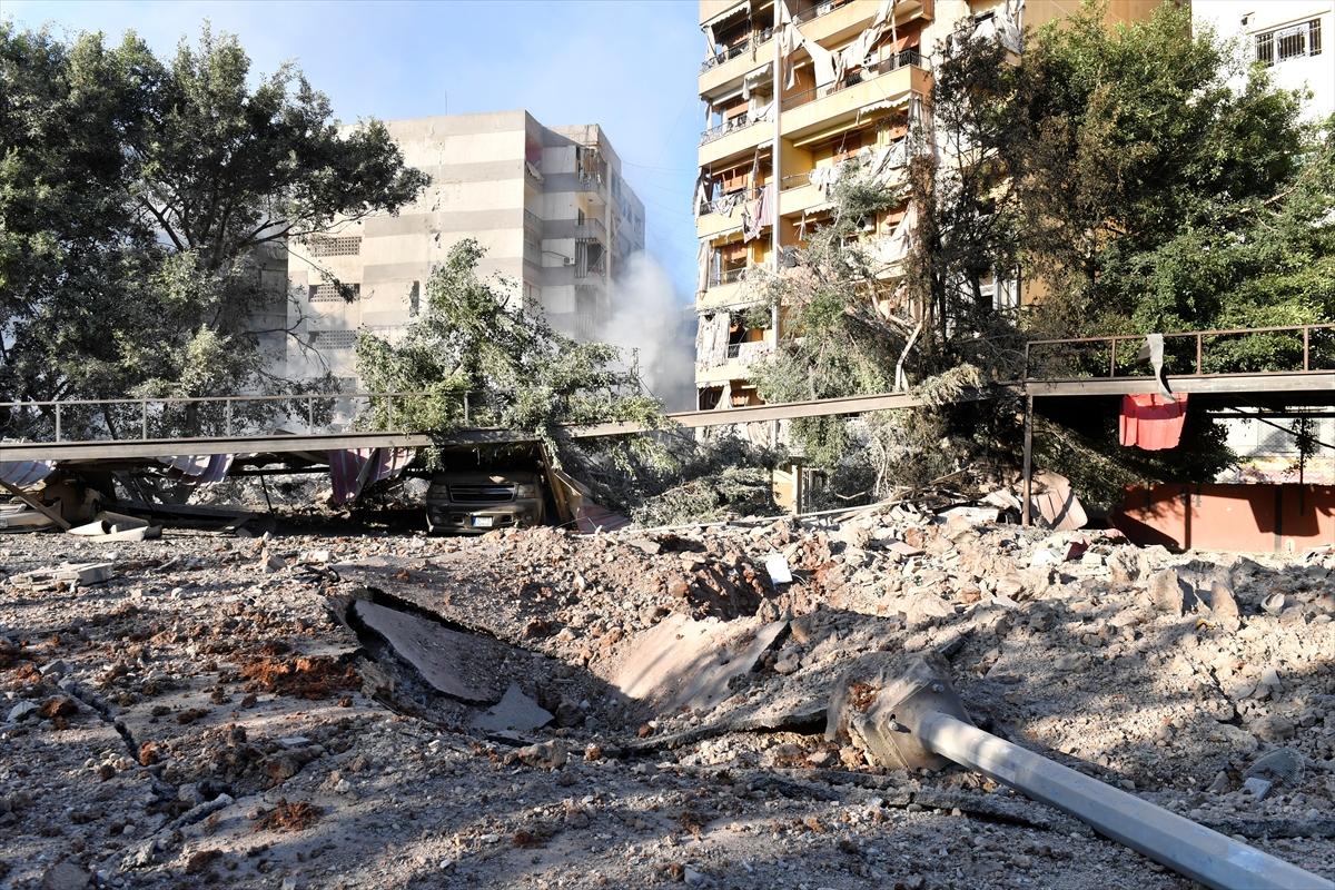 İsrail'in Dahiye'ye yönelik saldırıları