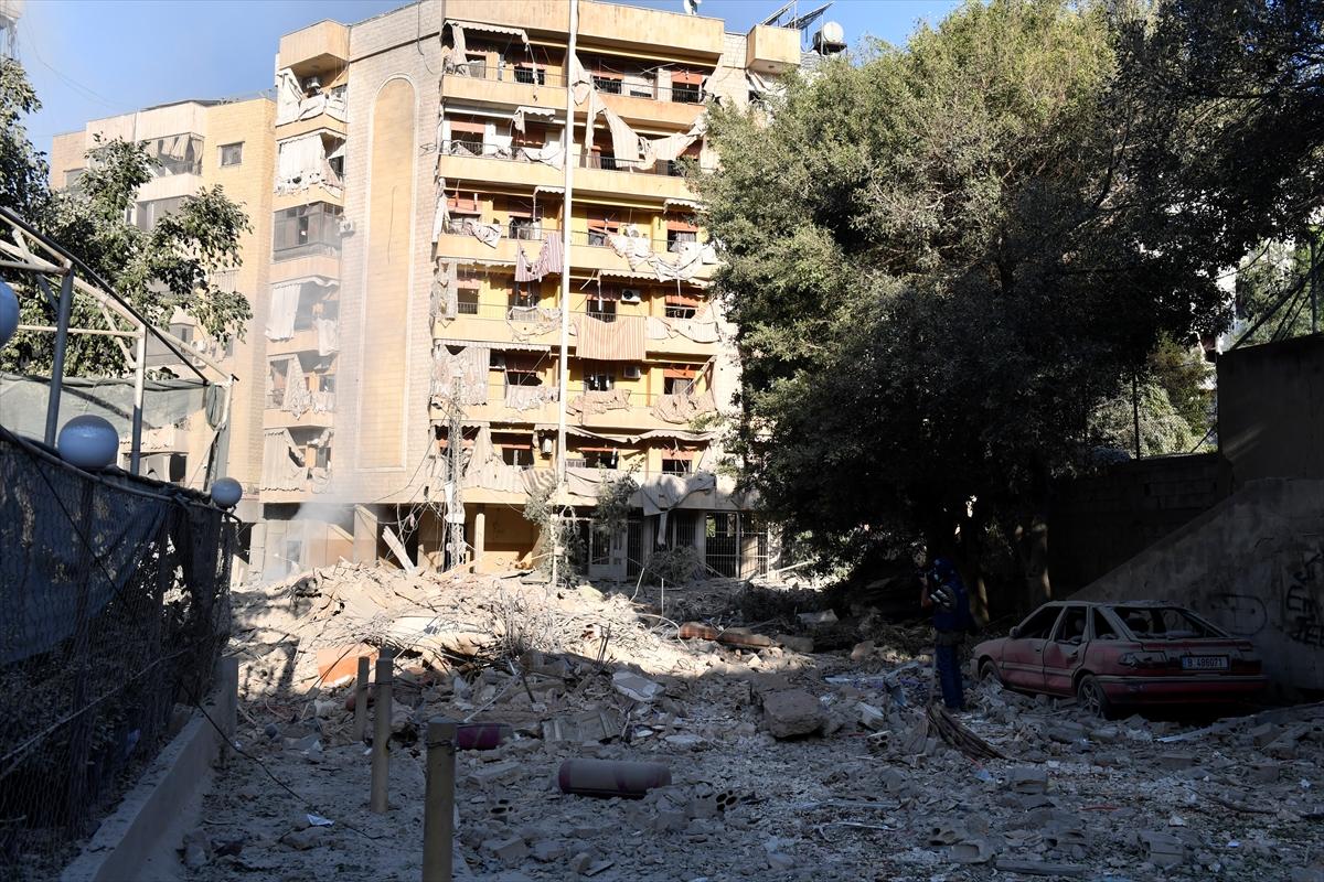 İsrail'in Dahiye'ye yönelik saldırıları