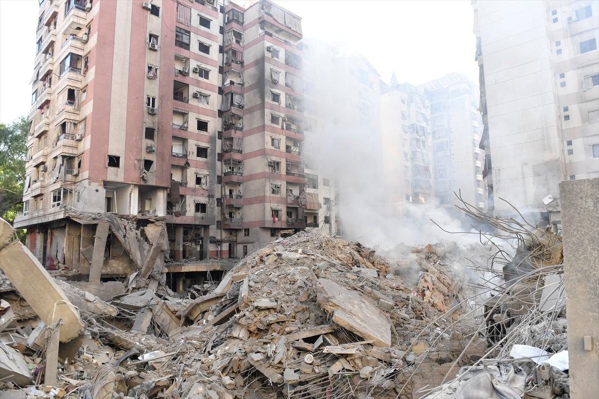 İsrail'in Dahiye'ye yönelik saldırıları