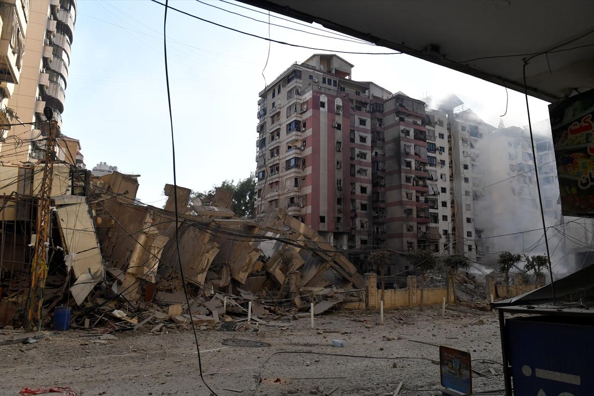 İsrail'in Dahiye'ye yönelik saldırıları