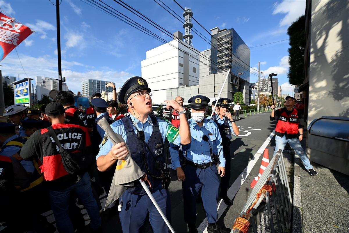 Tokyo'da Filistin yürüyüşü