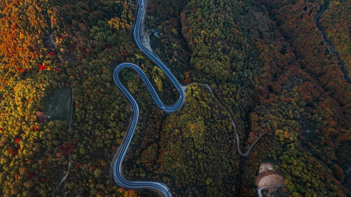 Domaniç Dağları'nda rengarenk sonbahar