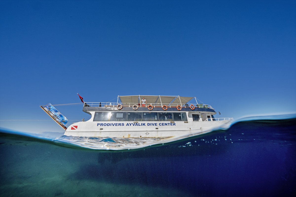 Deli Mehmet Sığlığı'nın büyüleyen su altı dünyası