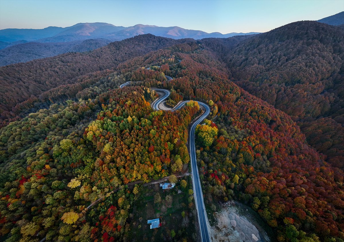 Domaniç Dağları'nda rengarenk sonbahar