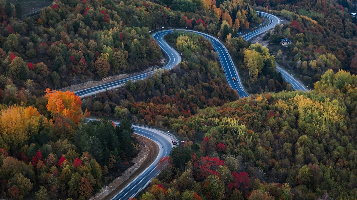 Domaniç Dağları'nda rengarenk sonbahar