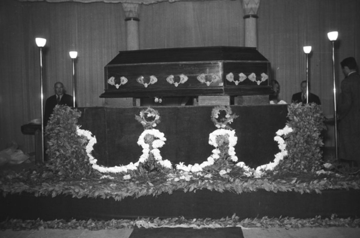 Mustafa Kemal Atatürk'ün cenazesinden kareler