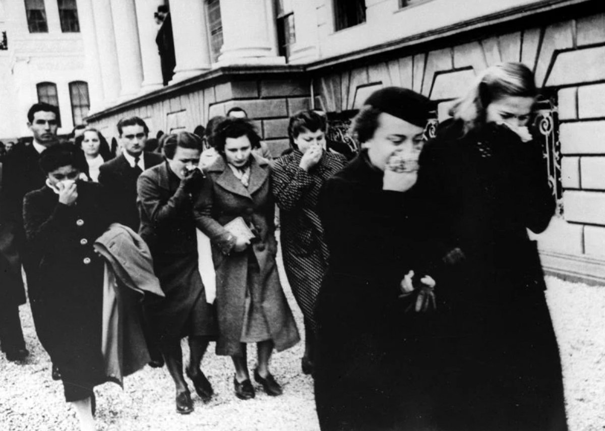 Mustafa Kemal Atatürk'ün cenazesinden kareler