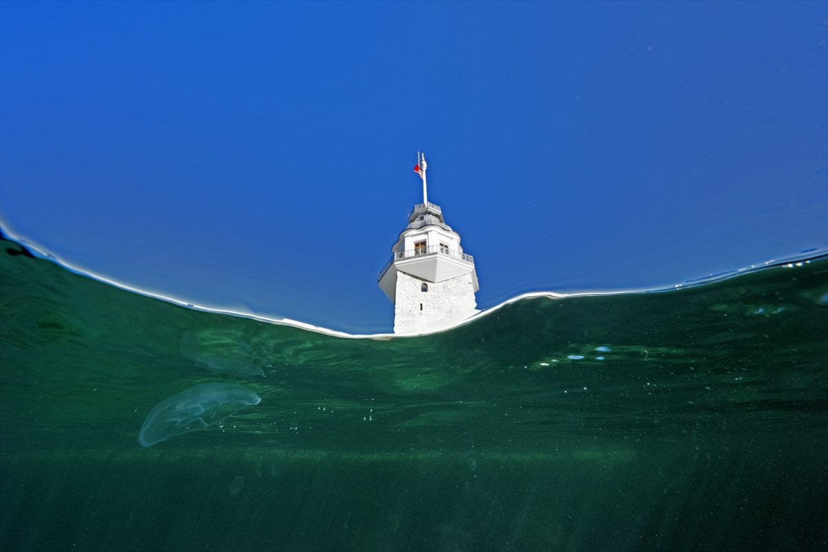 İstanbul Boğazı'nın sular altındaki manzarası