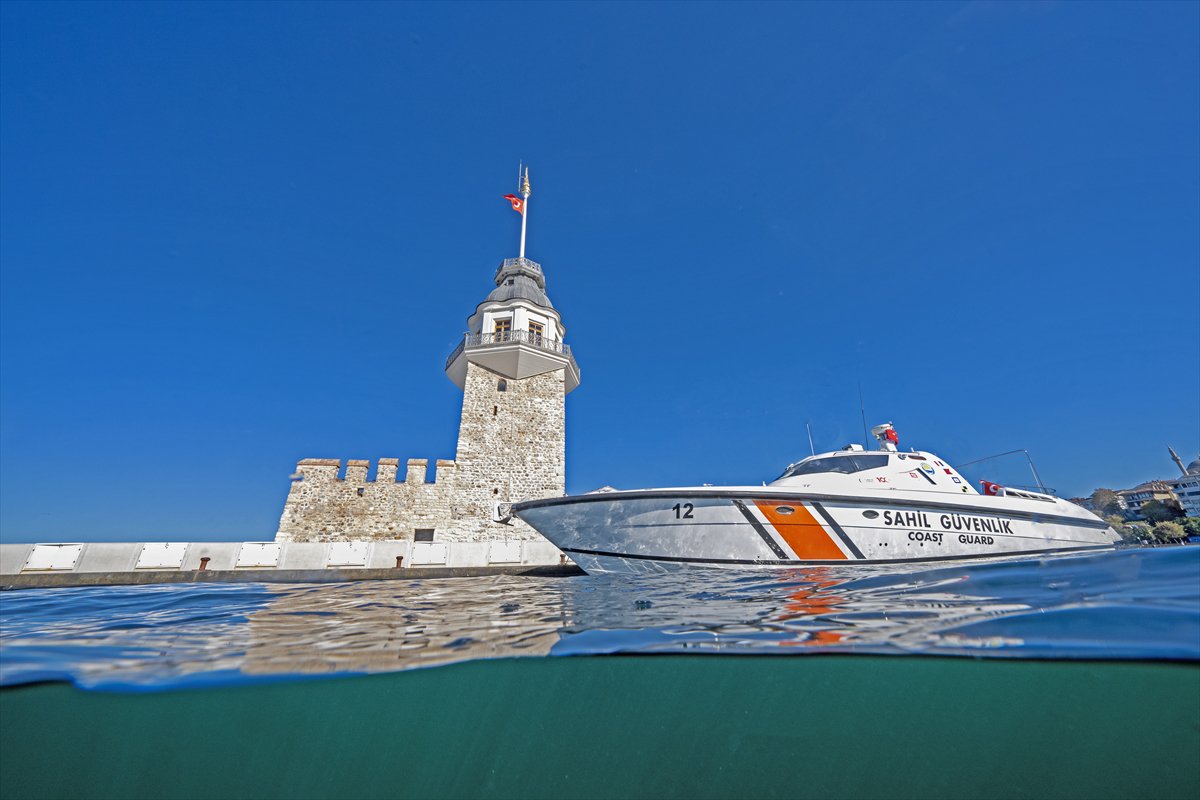 İstanbul Boğazı'nın sular altındaki manzarası