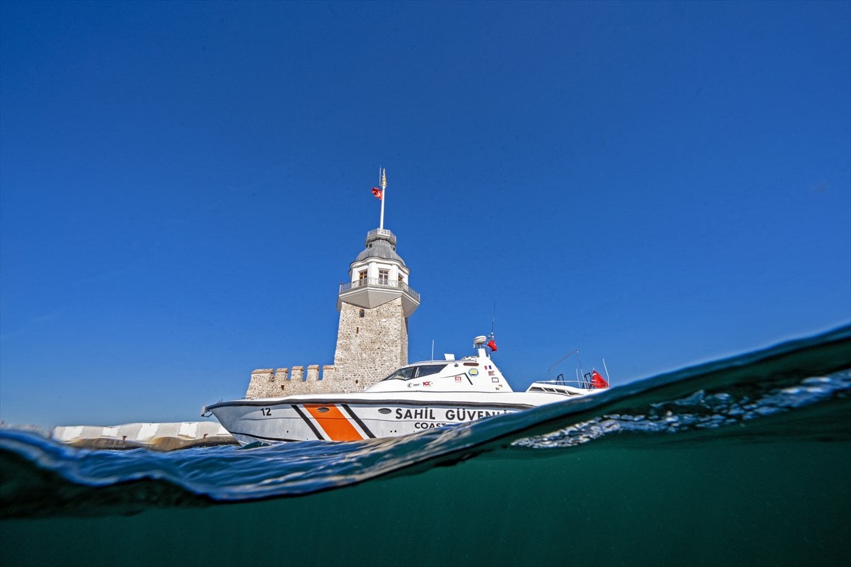 İstanbul Boğazı'nın sular altındaki manzarası