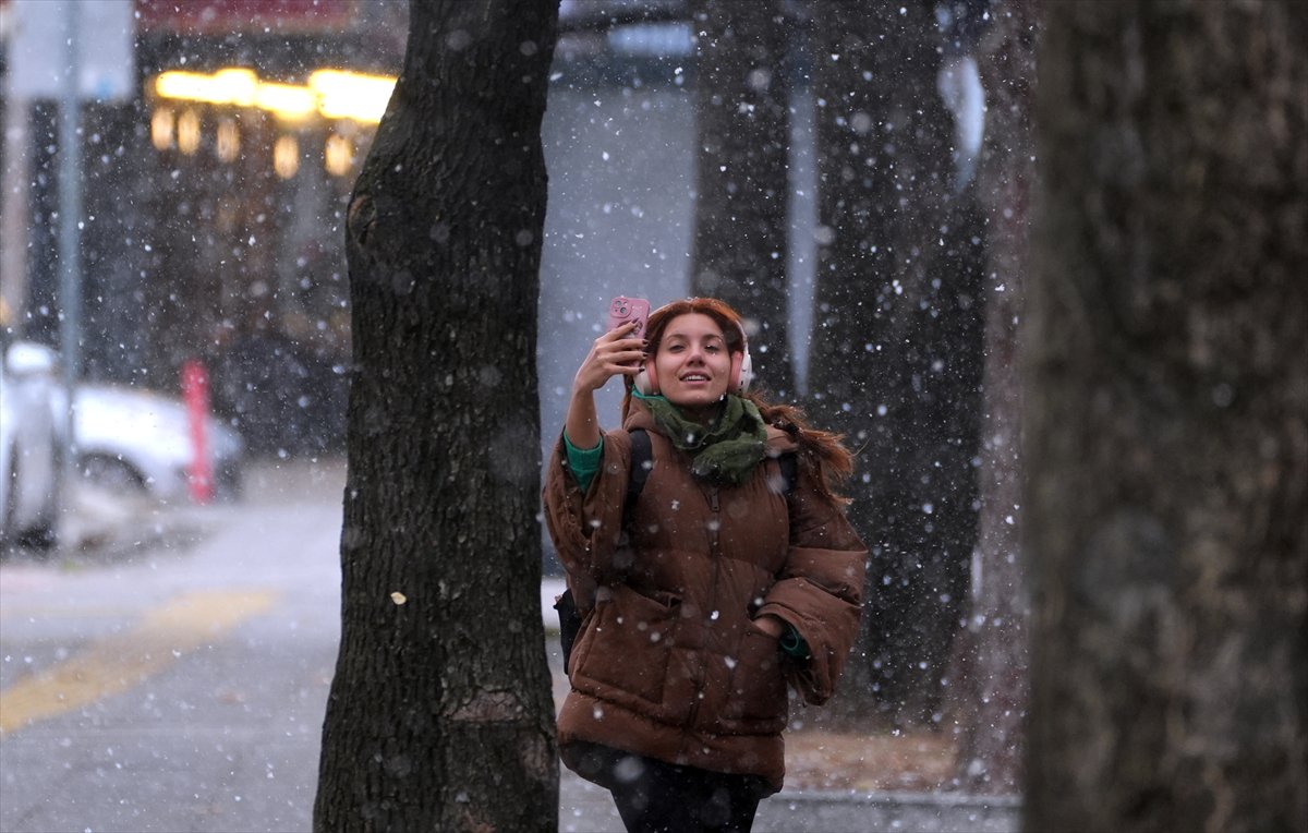 Yurt genelinden kar manzaraları