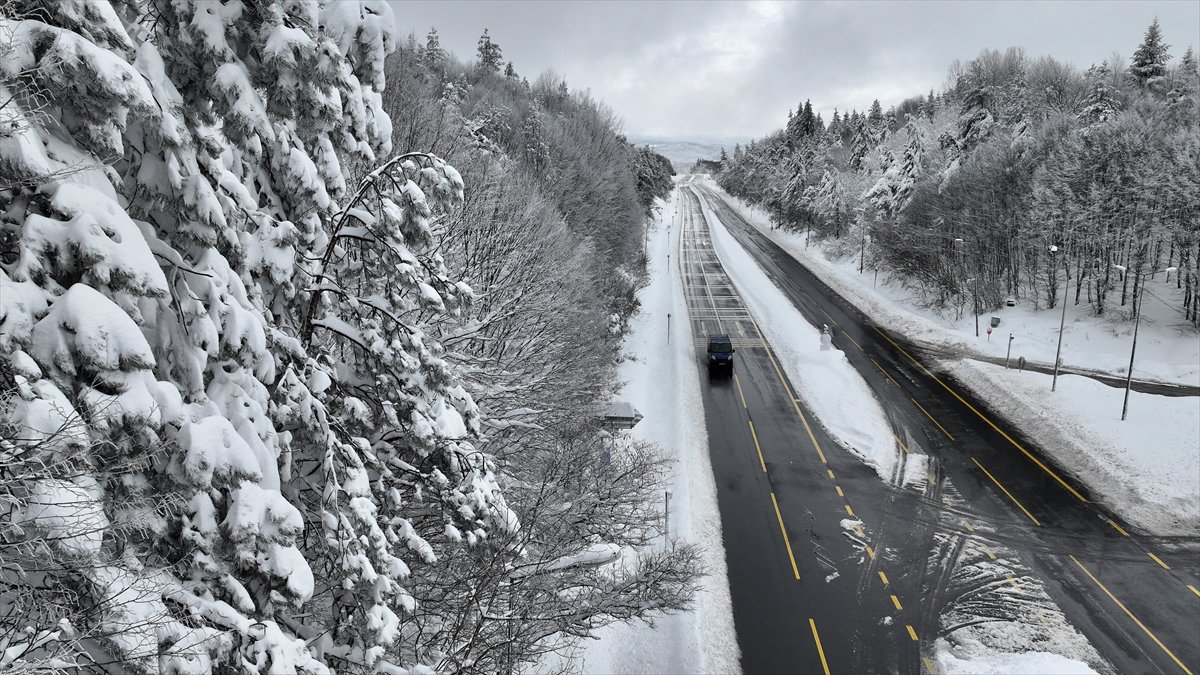 Yurt genelinden kar manzaraları