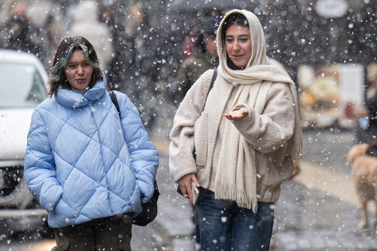 Yurt genelinden kar manzaraları