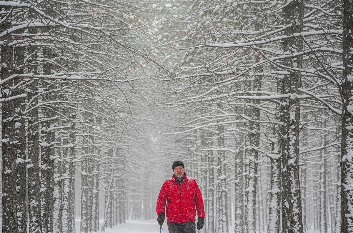 Yurt genelinden kar manzaraları