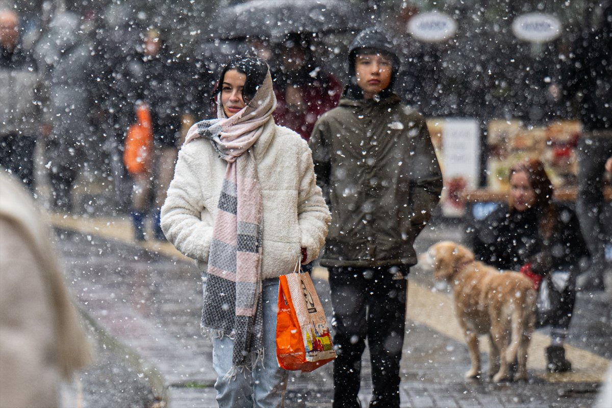 Yurt genelinden kar manzaraları