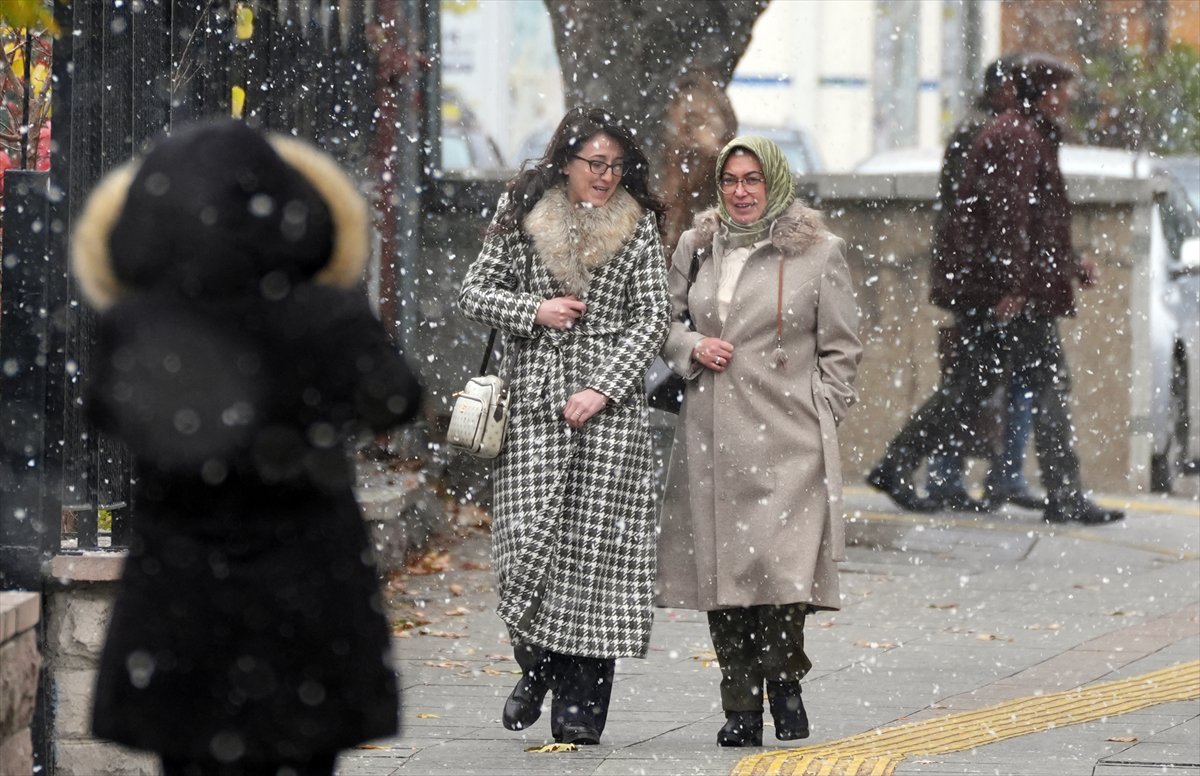 Yurt genelinden kar manzaraları