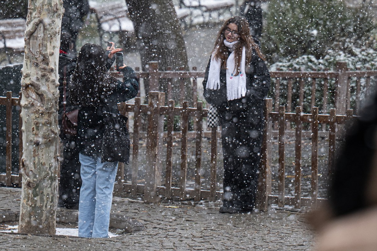 Yurt genelinden kar manzaraları