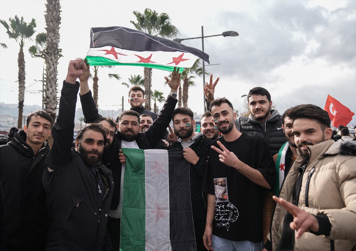 Suriyeliler Türkiye'de kutlama yapıyor