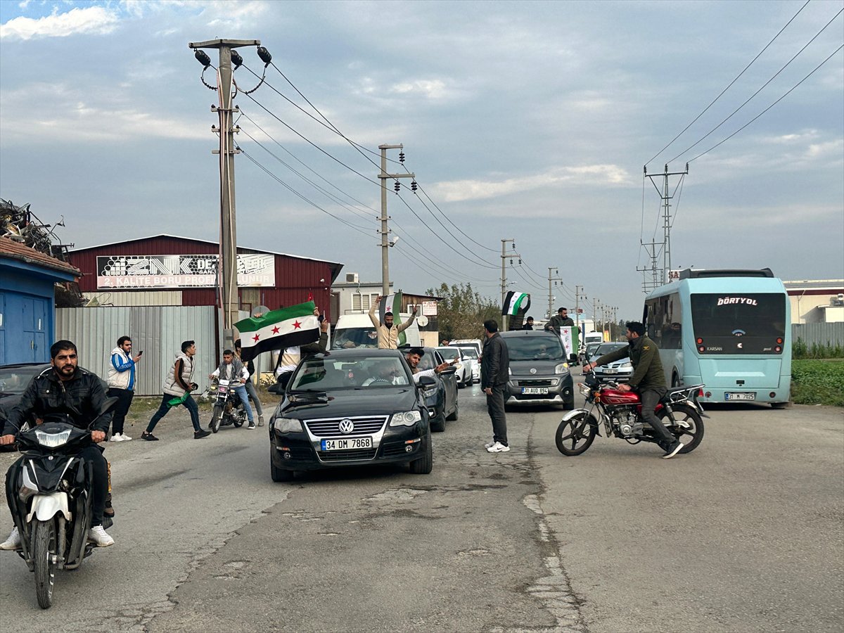 Suriyeliler Türkiye'de kutlama yapıyor