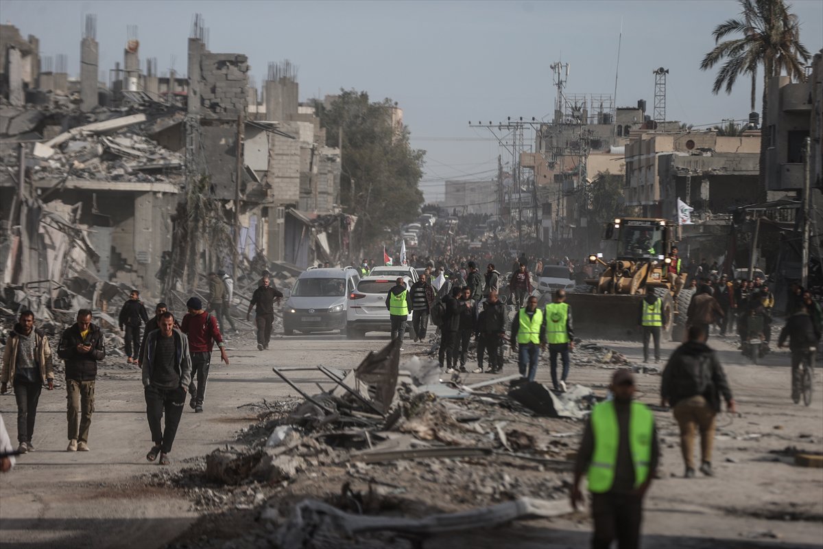 Filistinliler evlerine dönmeye başladı