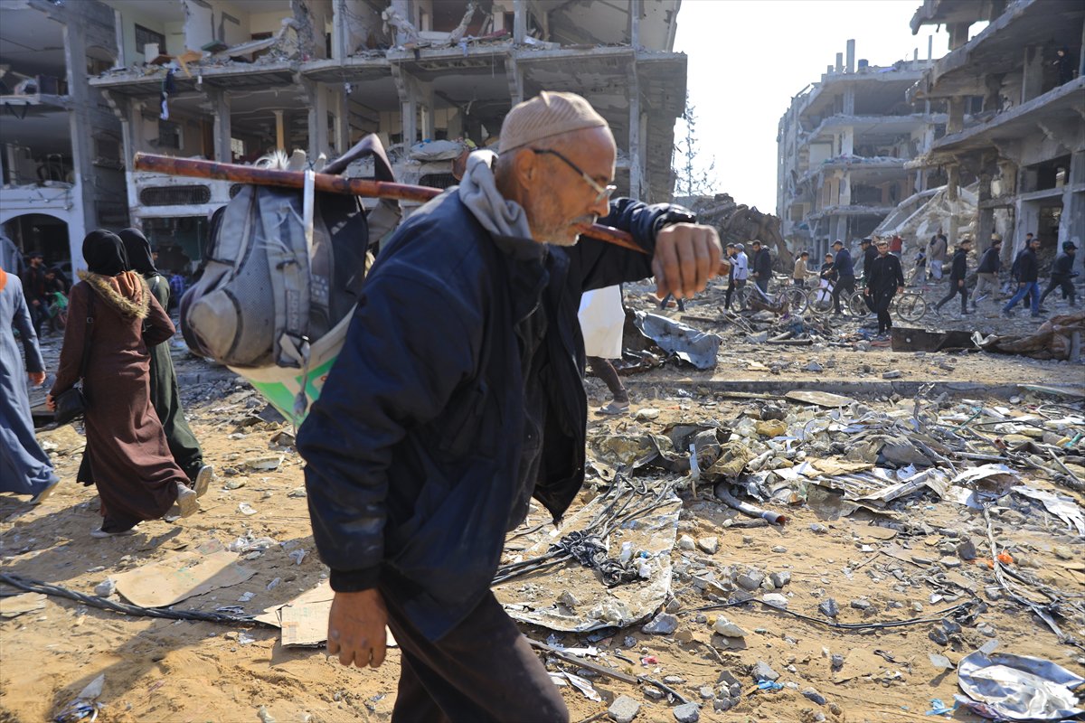 Filistinliler evlerine dönmeye başladı