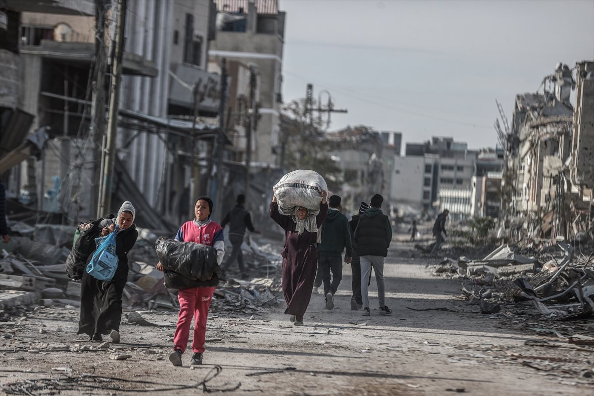 Filistinliler evlerine dönmeye başladı