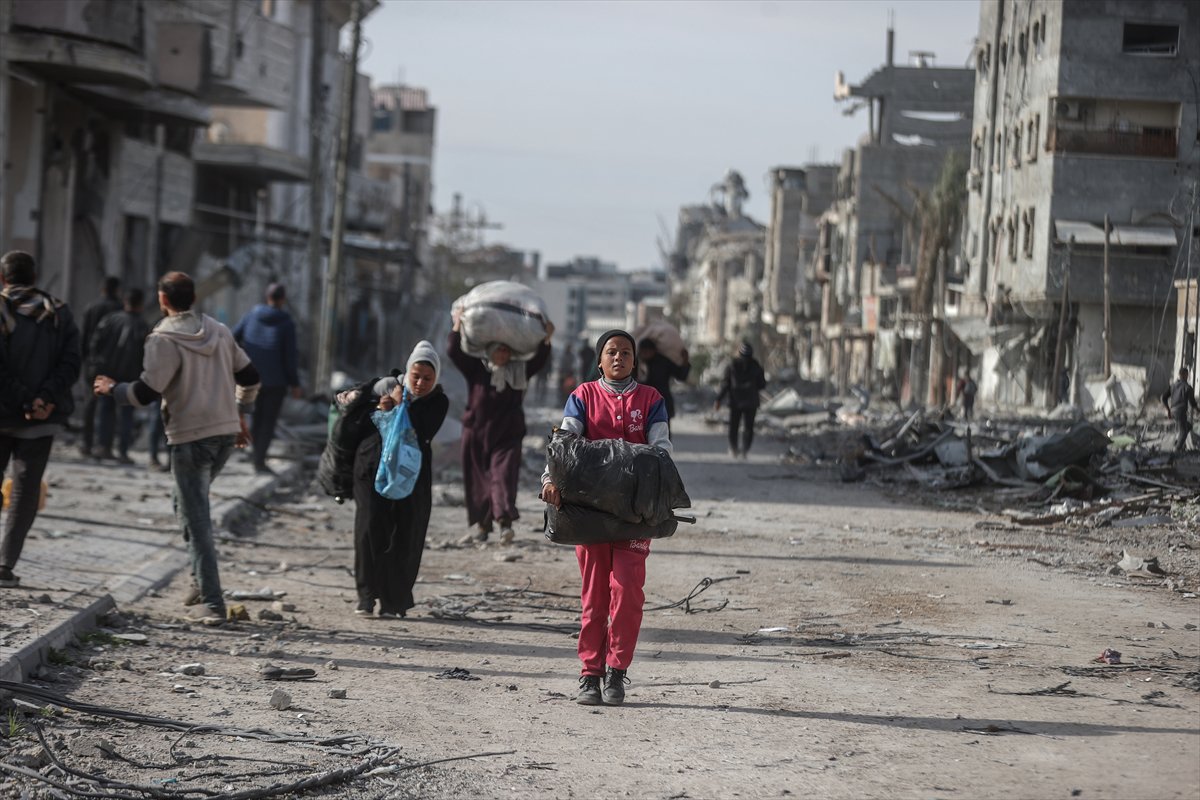 Filistinliler evlerine dönmeye başladı