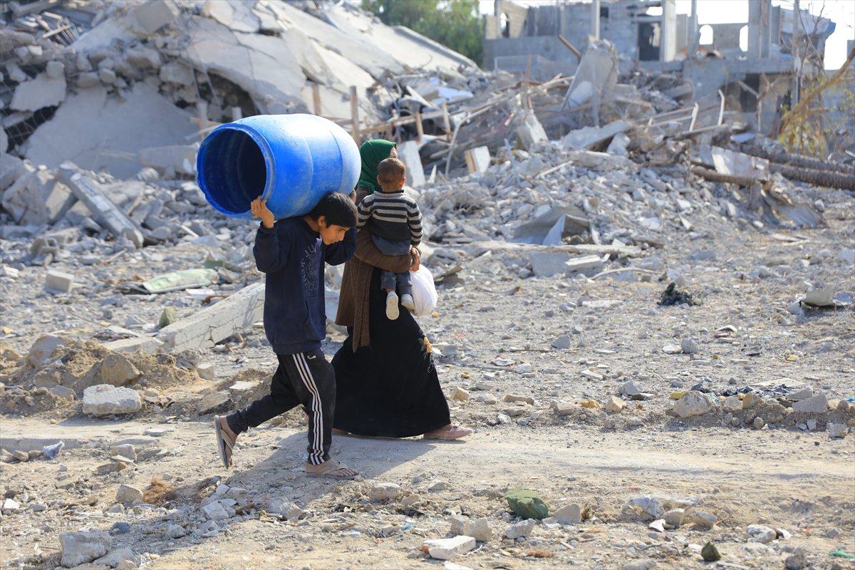 Filistinliler evlerine dönmeye başladı