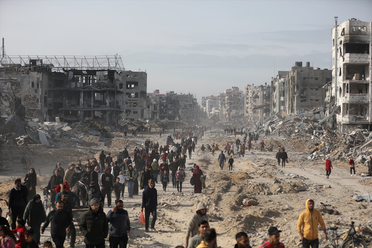 Filistinliler evlerine dönmeye başladı