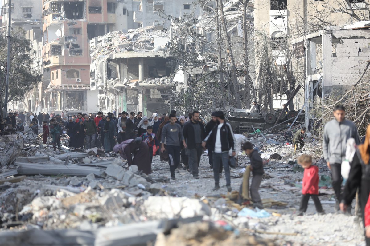 Filistinliler evlerine dönmeye başladı