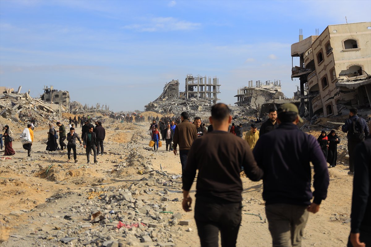 Filistinliler evlerine dönmeye başladı