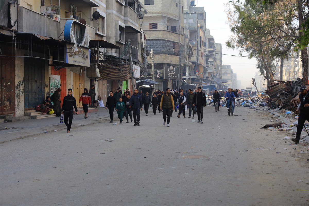 Filistinliler evlerine dönmeye başladı