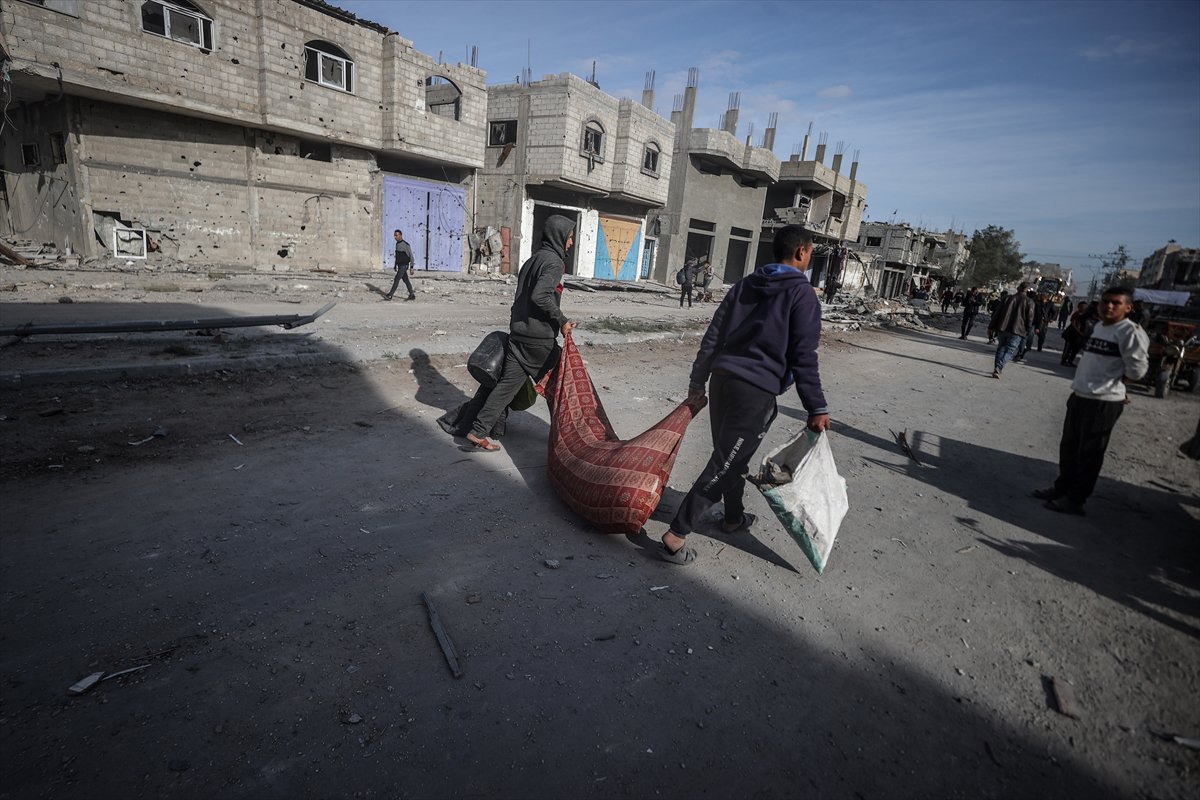 Filistinliler evlerine dönmeye başladı