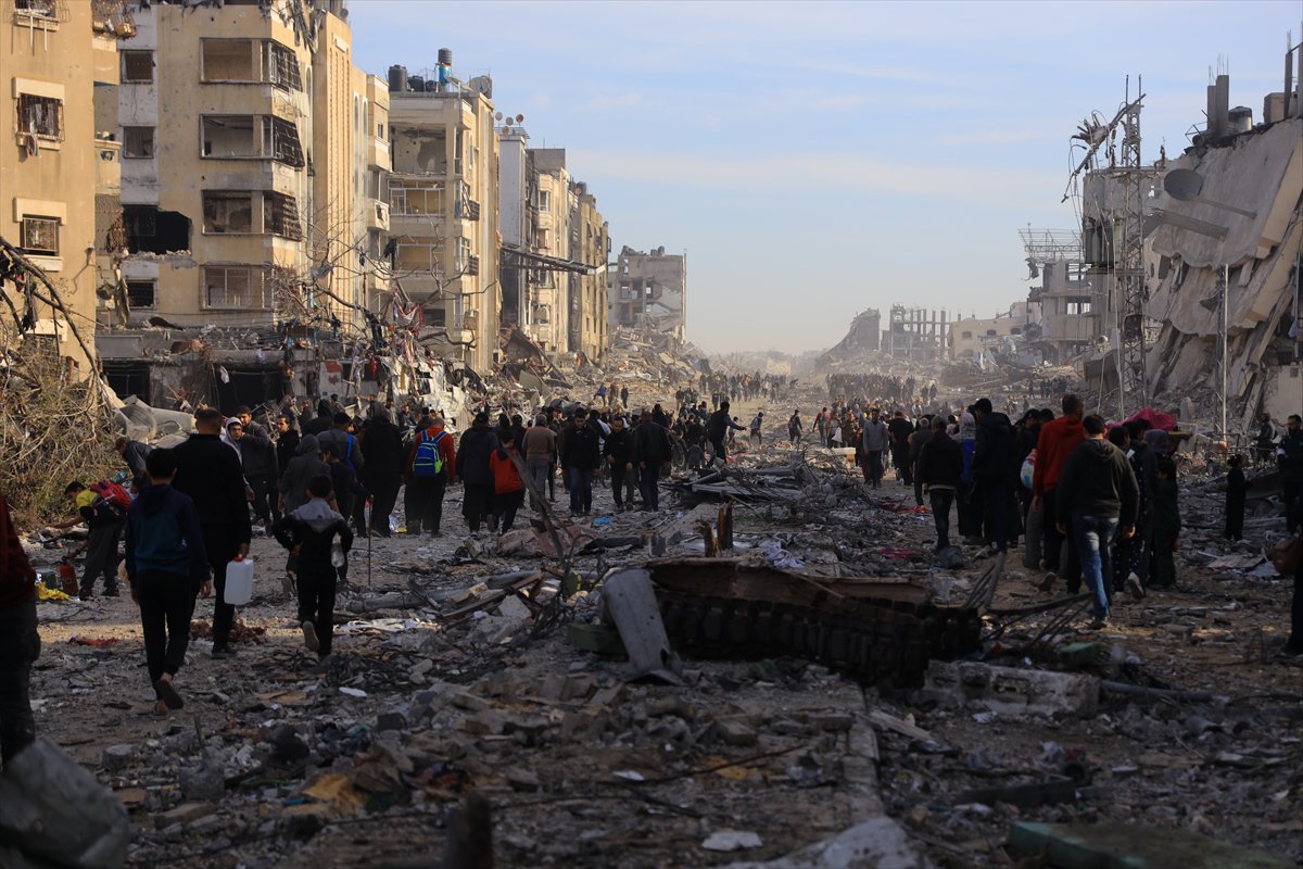 Filistinliler evlerine dönmeye başladı