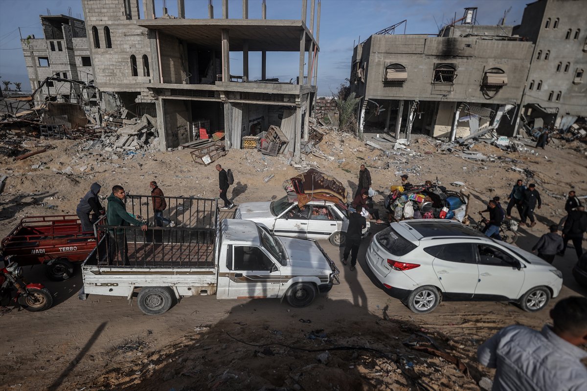 Filistinliler evlerine dönmeye başladı