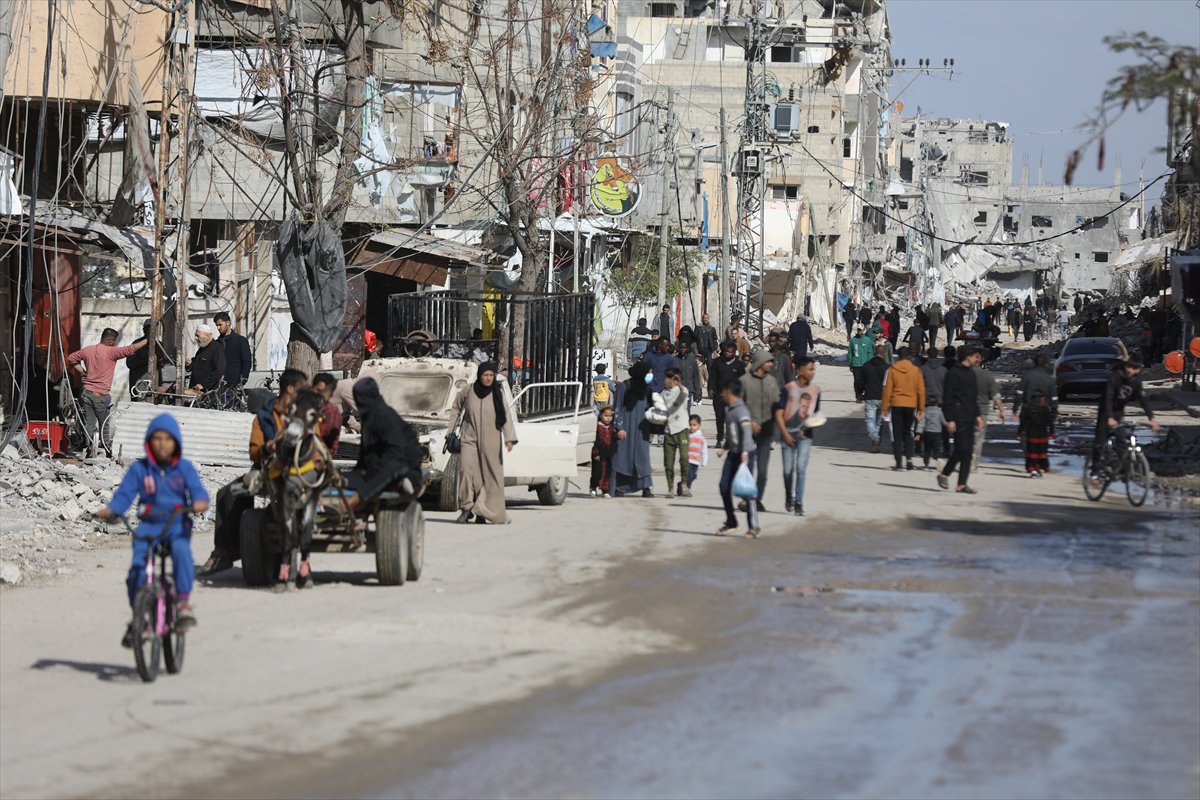 Filistinliler evlerine dönmeye başladı