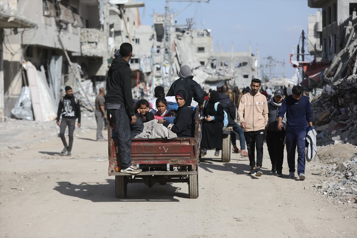 Filistinliler evlerine dönmeye başladı