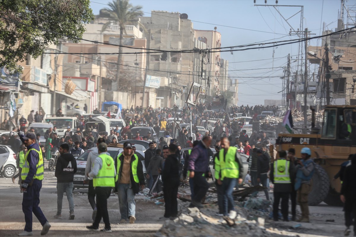 Filistinliler evlerine dönmeye başladı