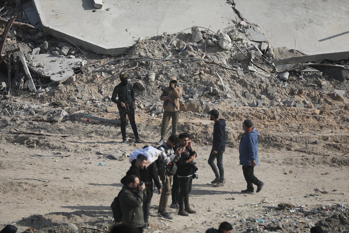 Filistinliler evlerine dönmeye başladı