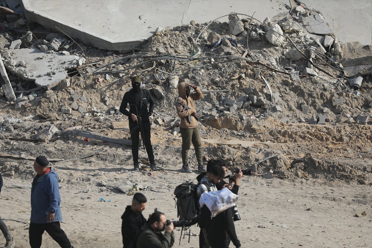 Filistinliler evlerine dönmeye başladı