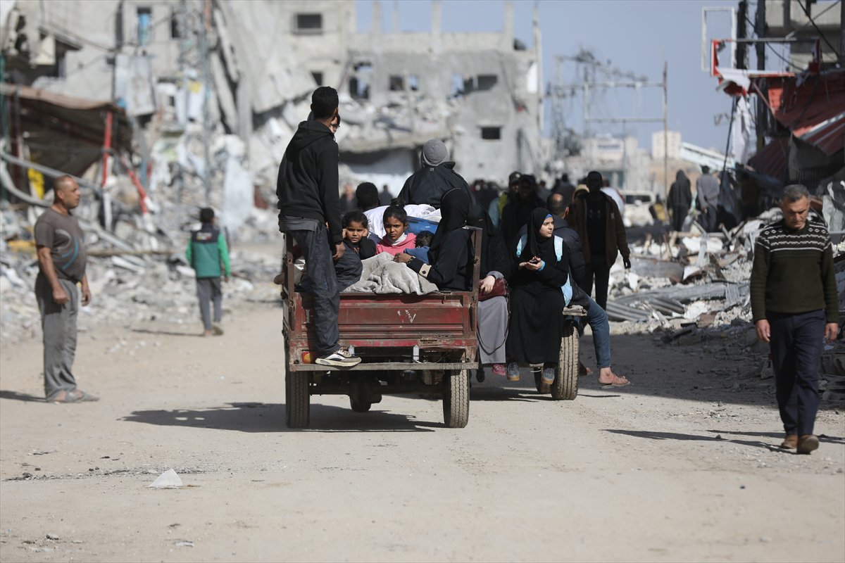 Filistinliler evlerine dönmeye başladı