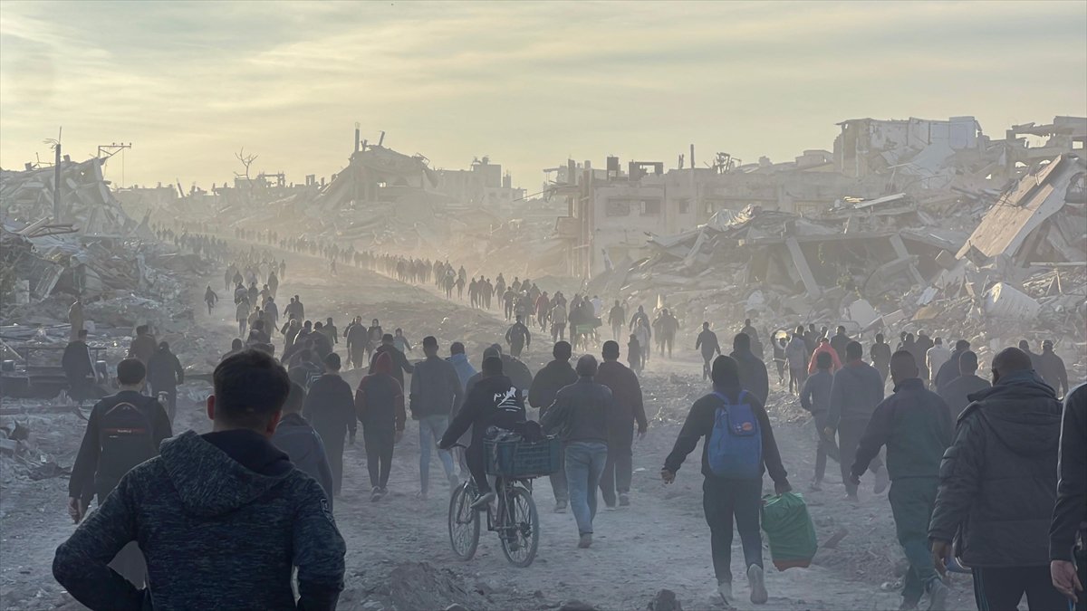 Filistinliler evlerine dönmeye başladı