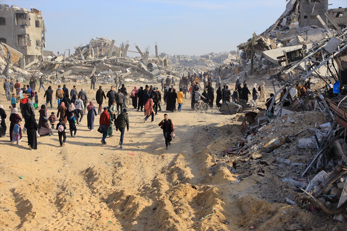 Filistinliler evlerine dönmeye başladı