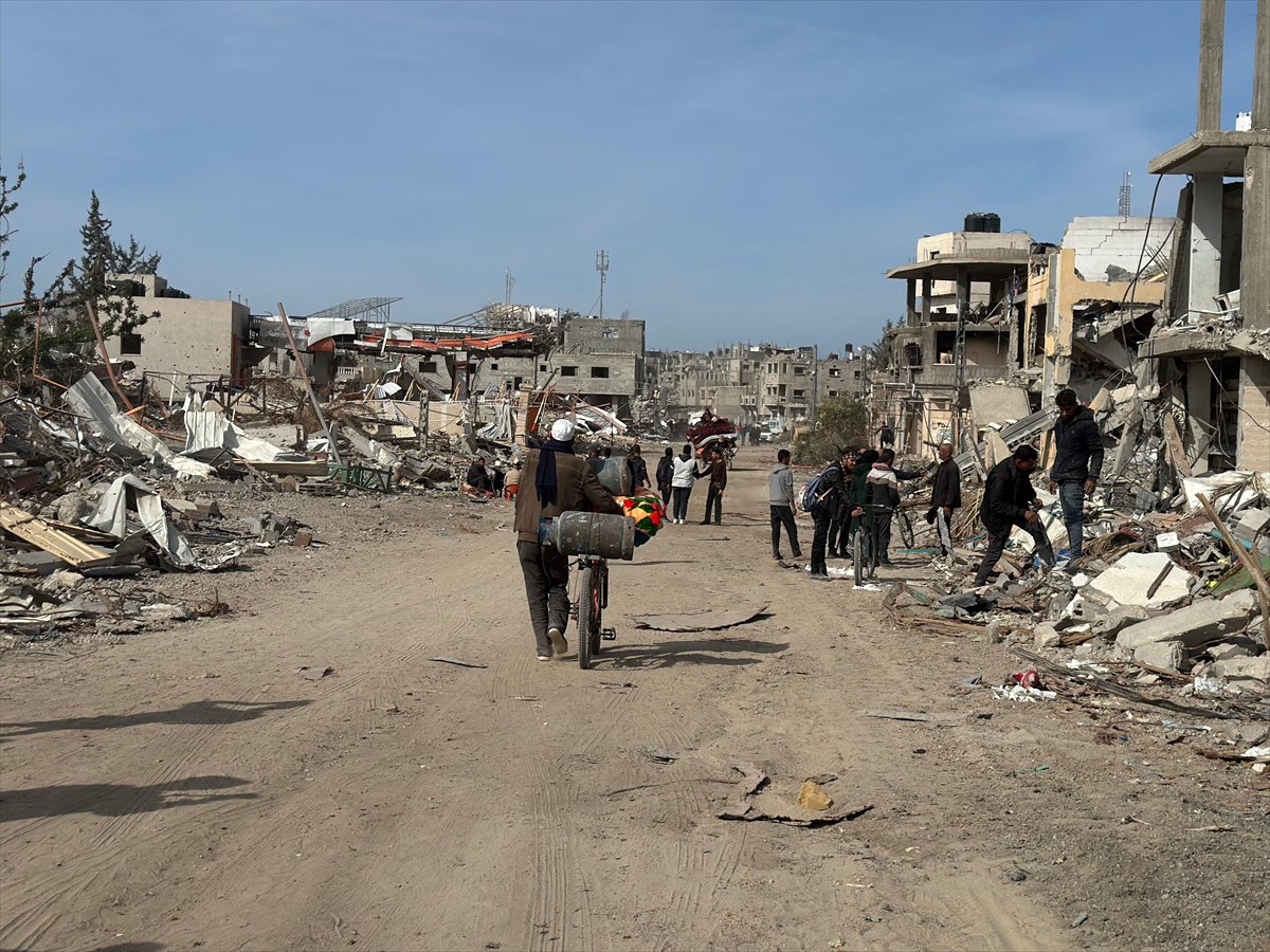 Filistinliler evlerine dönmeye başladı