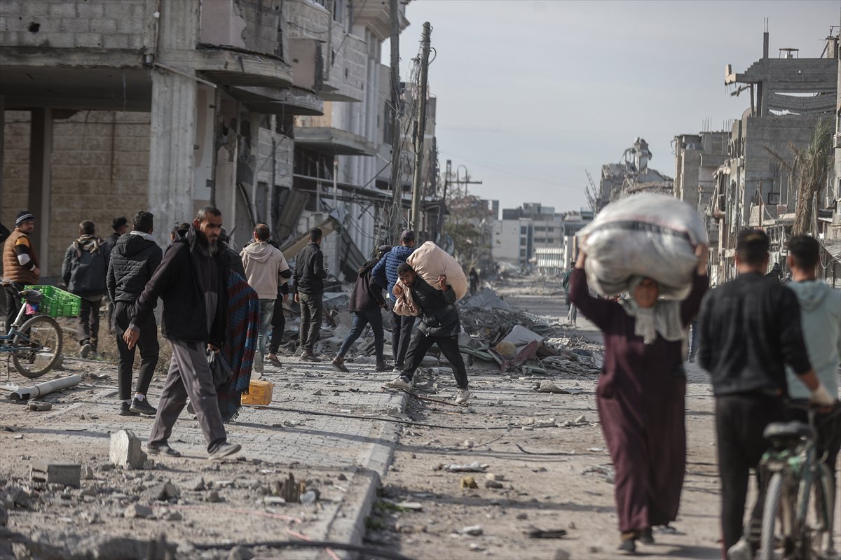 Filistinliler evlerine dönmeye başladı