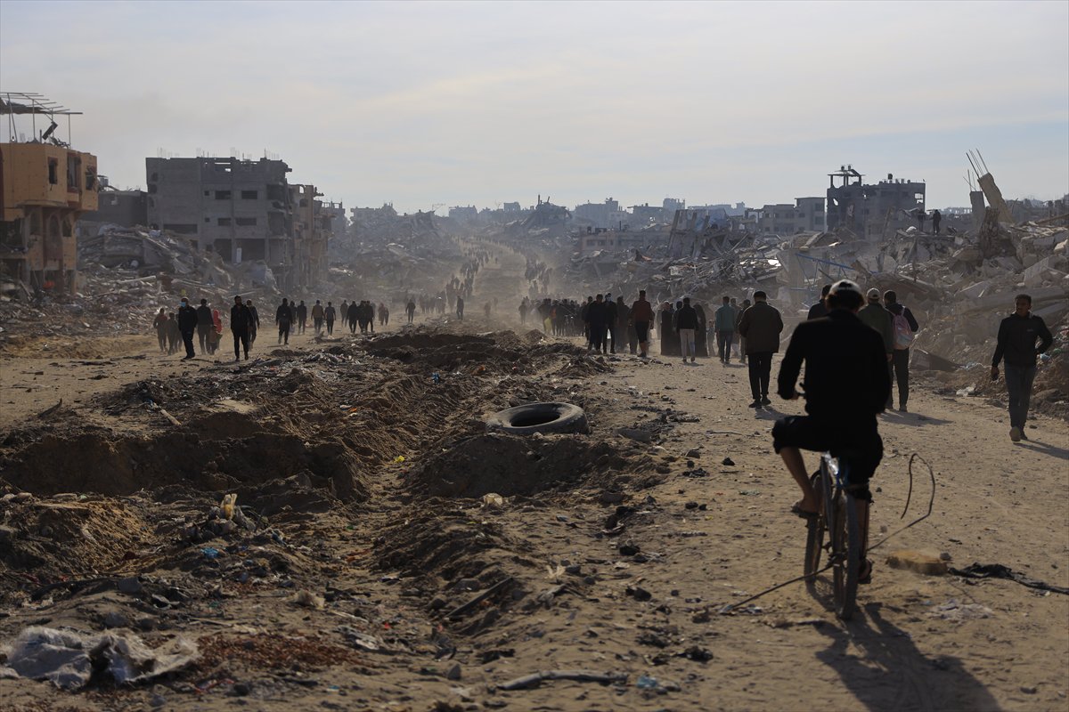 Filistinliler evlerine dönmeye başladı