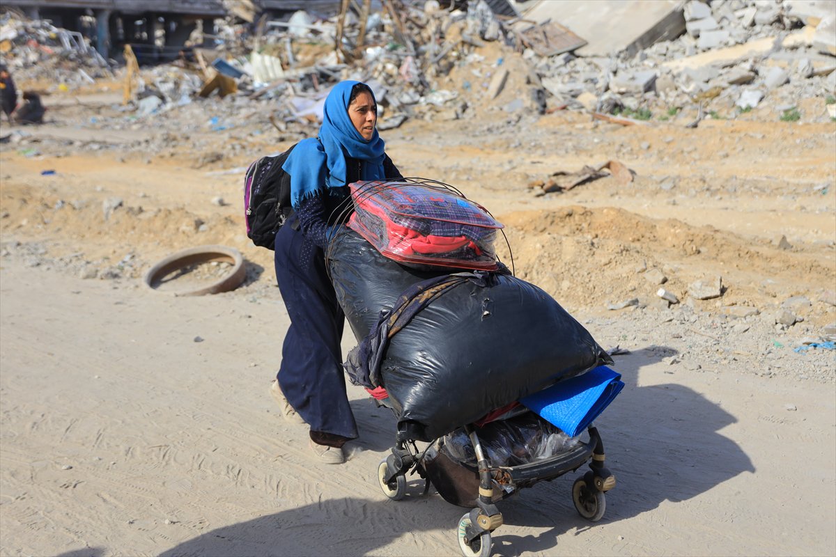 Filistinliler evlerine dönmeye başladı