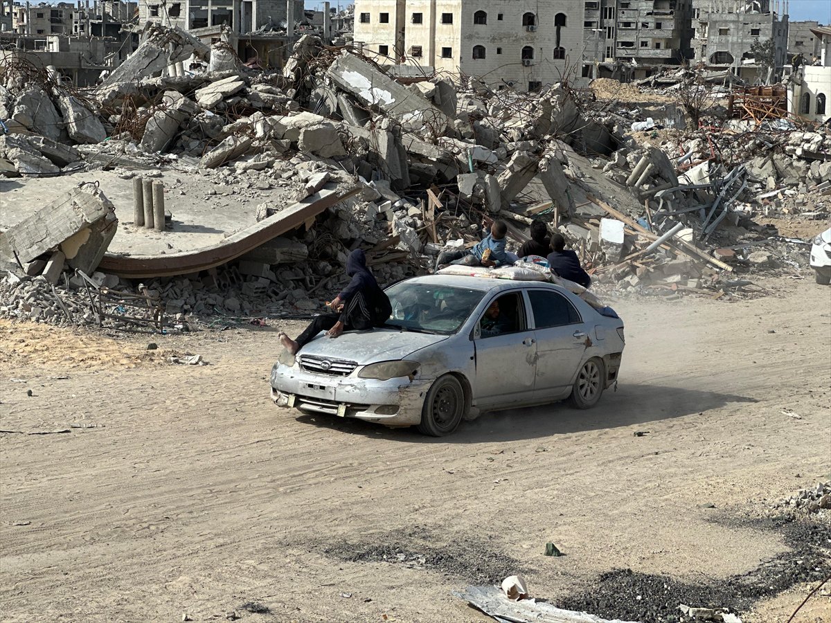 Filistinliler evlerine dönmeye başladı