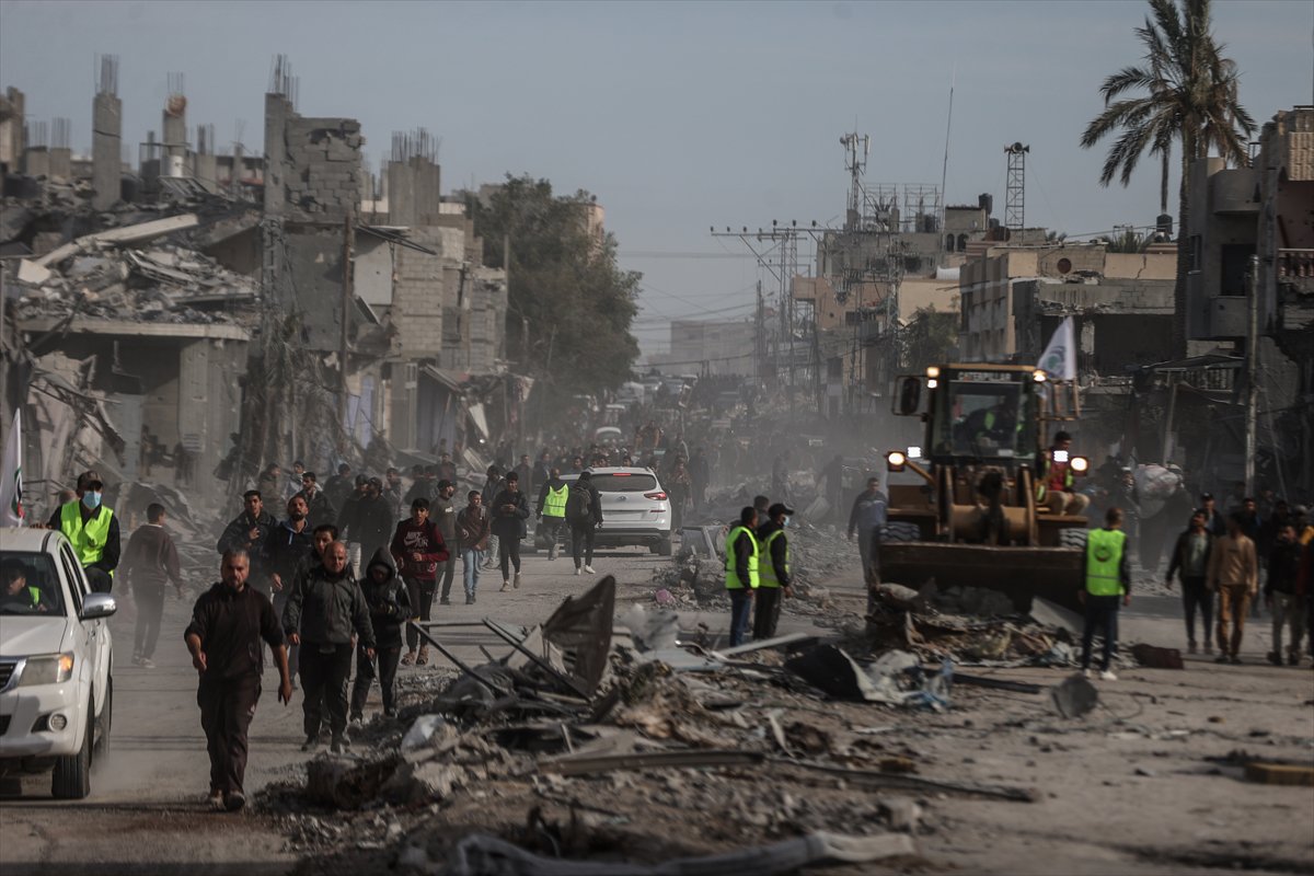 Filistinliler evlerine dönmeye başladı